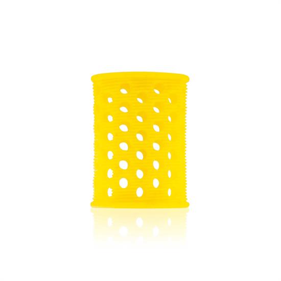 EFA BIGODINI IN PLASTICA SUPER FL 30 MM CORTI GIALLO