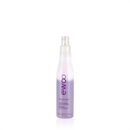 EWOO BI-PHASE CAPELLI CRESPI E RIBELLI AL LATTE DI KARITE' NEW