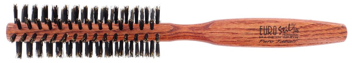 EUROSTIL SPAZZOLA PER CAPELLI ROTONDA LEGNO CINGHIALE 12 MM   00