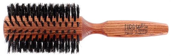EUROSTIL SPAZZOLA PER CAPELLI ROTONDA LEGNO CINGHIALE 33 MM   00