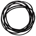 L.C. ELASTI.CODE 353-907 CERCHIETTO NERO 1 FILO