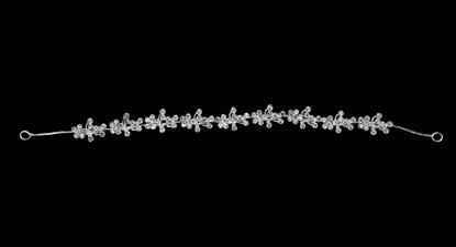 L.C. ACC.CAPELLI 237-719 ORNAMENTO FIORI STRASS