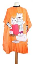 EUROSTIL KINDERUMHANG KATZEN ORANGE 04313/64