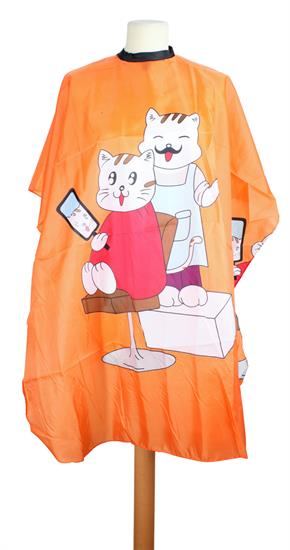 EUROSTIL KINDERUMHANG KATZEN ORANGE 04313/64