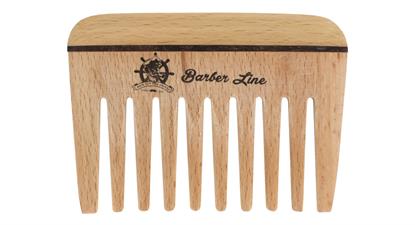 EUROSTIL HERREN BARTKAMM AUS HOLZ BARBER LINE