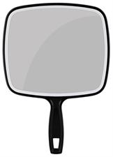 EUROSTIL SPECCHIO NERO TV 22,5x32 CM   00254/50