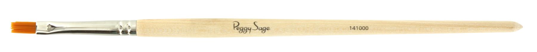 PEGGY SAGE ACC.MANI/UNGHIE 141000 GEL-PINSEL - ECKIG