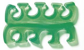 PEGGY SAGE ACC.PIEDI 155432 1PAAR ZEHENSPREIZER GRUEN