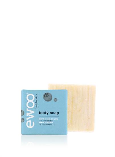 EWOO BODY SOAP PER TUTTI I TIPI DI PELLE AL MIRTO & OLIO DI NEEM