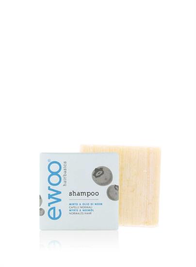 EWOO FESTES SHAMPOO FÜR NORMALES HAAR MIT MYRTE & NEEMÖL