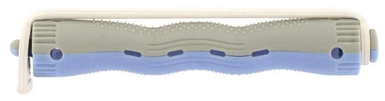 EUROSTIL BIGODINI PLASTICA ONDULATI GRIGIO/BLU 12MM   01503