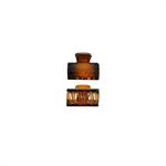 L.C. PINZA CAP. 597M-120 MARRONE 3 X 2,5 CM