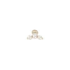 L.C. PINZA CAP. NL386T-122 PERLE TRASPARENTE 3,5 X 2 CM