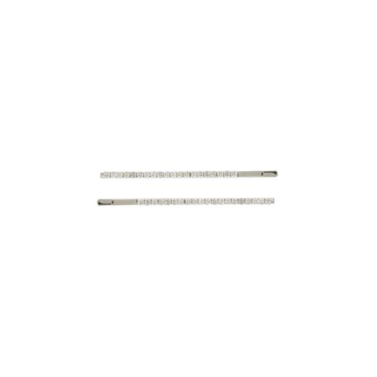 L.C. MOLLETTA 204O-77 DRITTA STRASS ARGENTO
