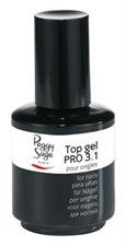 PEGGY SAGE UNGHIE FINTE 146626 TOP GEL PRO 3 IN 1 TRANSPARENT