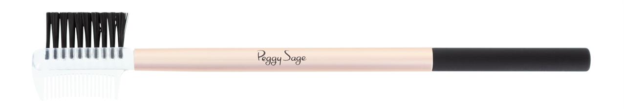 PEGGY SAGE ACC.TRUCCO 135225 PENNELLO CON PETTINE CIGLIA E SOPRA
