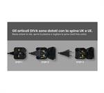 DIVA FERRO ONDULANTE AIR CURL 25 MM 80°-210° C