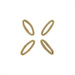 L.C. ELASTI.CODE NL589O-722 LAME' ORO