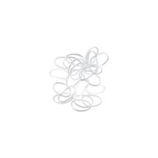 L.C ZOPFGUMMI 803-506 RUBBER GUM TRANSPARENT