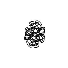 L.C ZOPFGUMMI 802N-506 RUBBER GUM SCHWARZ