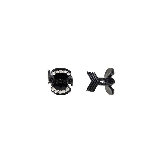 L.C. PINZA MINI NL318N-77 STRASS NERO