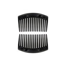 L.C. PETTINE NL305N-123 PETTINE PLASTICA 6 CM NERO