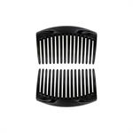 L.C. PETTINE NL305N-123 PETTINE PLASTICA 6 CM NERO