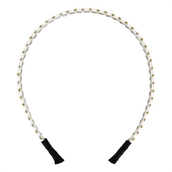 L.C. CERCHI. 102-403 CERCHIETTO PERLE STRASS
