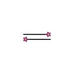 L.C. MOLLETTA NL47F-79 STELLA STRASS STELLA PINK