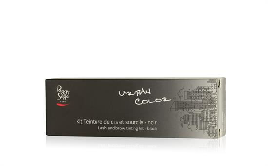 PEGGY SAGE URBAN COLOR 138500 SET FÄRBEM.SCHWARZ WIMPERN/AUGENB