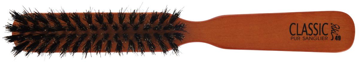 SIBEL SPAZZOLA PIATTA CLASSIC 49 SETOLA IN CINGHIALE   8453642