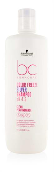 SCHWARZKOPF BC COLOR FREEZE PH 4.5 SHAMPOO SILVER