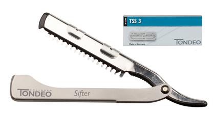 TONDEO SIFTER MESSER ROSTFREI INKL. 10 KLINGEN