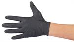 WALKING FRISEURHANDSCHUHE IN LATEX BLACK DIABLO LARGE