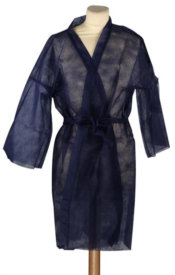 RO.IAL KIMONO IN VLIESSPAPIER BLAU