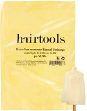 HAIRTOOLS EINMAL - UMHÄNGE GELB 84x110 CM