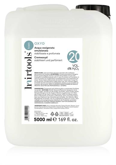 HAIRTOOLS BASIC OSSIGENO IN TANICA 20 VOLUMI 6% CREMOSO