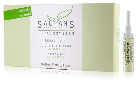 SALVANS AUFBAU-ÖL MIT KERATIN (10x10 ML)