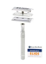ELIOS RASIERHOBEL SAFETY RAZOR+1x11 KLINGEN ZWEISCHNEI.RASIERKLI