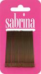 SABRINA FERMAGLI LISCI CON PALLINA 7 CM BIONDI DA 24 PZ   182