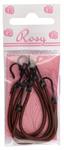 ROSY ELASTI.CODE CON GANCIO MARRONI DA 4 PZ   781