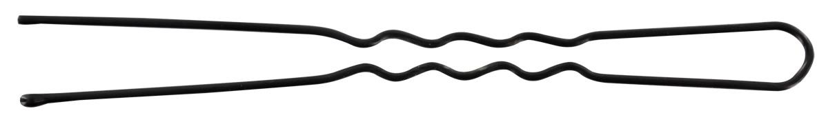 ROSY FORCELLE ONDATI CON PALLINA 7 CM Ø 0,90 NERI DA 22 PZ   381