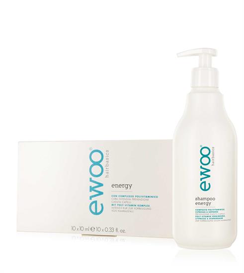 EWOO OFFERTA SHAMPOO ENERGY+TREATMENT ENERGY LOTION PREV.CADUTA