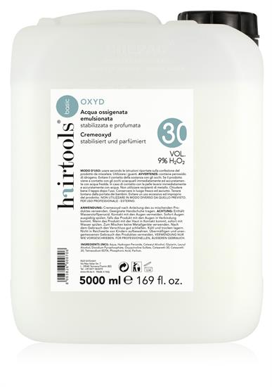 HAIRTOOLS BASIC OSSIGENO IN TANICA 30 VOLUMI 9% CREMOSO