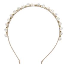 L.C. CERCHI. NL419-123 CERCHIETTO PERLE STRASS