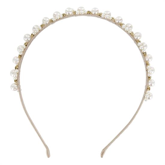 L.C. CERCHI. NL419-123 CERCHIETTO PERLE STRASS