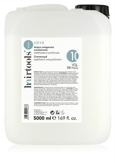 HAIRTOOLS BASIC OSSIGENO IN TANICA 10 VOLUMI 3% CREMOSO