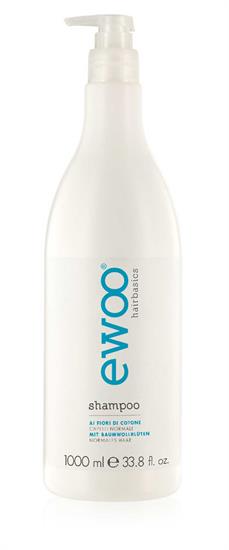 EWOO SHAMPOO FÜR NORMALES HAAR MIT BAUMWOLLBLÜTEN
