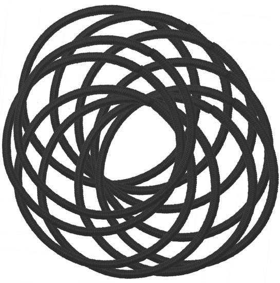 EFA ELASTI.CODE NERO STANDARD Ø 50 MM.