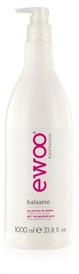 EWOO BALSAM FÜR COLORIERTES HAAR MIT BROMBEERESSIG
